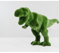 Фігура зі штучної трави - дінозавр