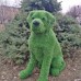 Фигура из искусственной травы - собака №2