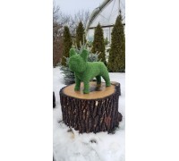 Фигура из искусственной травы - dog