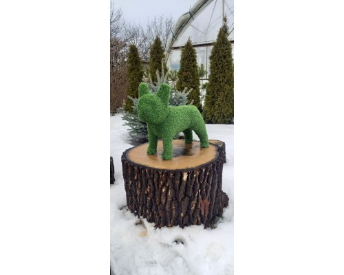 Фигура из искусственной травы - dog