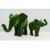 Фигура из искусственной травы - слон маленький