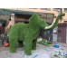 Фигура из искусственной травы - слон большой 2