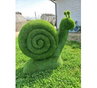 Фигуры из искусственной травы - улитка 3