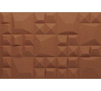 Об'ємні коркові плитки 3D форми комплект Douro Terracotta