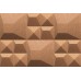 Об'ємні коркові плитки 3D форми Pyramid