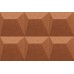 Объемные пробковые плитки 3D формы Ramp Terracotta