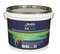 Клей Bostik KS 330 (Stix A300) профессиональный сверхпрочный дисперсионный акриловый клей для укладки линолеума и ПВХ-покрытий, 20 кг