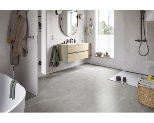 Ламинат Egger NatureSense Aqua+ Kingsize ELF243 Мрамор Кандела светло-серый