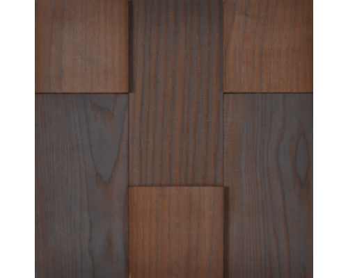 Мозаика деревянная 3D серия «MAXI комбо» Smoke