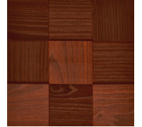 Мозаїка дерев'яна 3D серія "MAXI квадрат" Brown