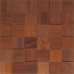 Мозаїка дерев'яна 3D серія "квадрат" Ясен thermo