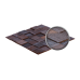 Мозаїка дерев'яна 3D серія "квадрат" Дуб ice