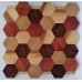 Мозаїка дерев'яна 3D серія "соти" z4 MIX