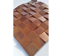 Мозаїка дерев'яна 3D серія "квадрат" z2 Сосна