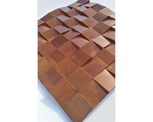Мозаика деревянная 3D серия "квадрат" z2 Сосна