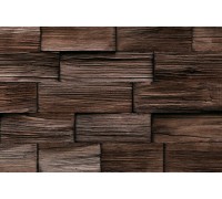 Мозаика деревянная 3D серия «прямоугольник» Сосна 2