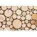 Мозаїка дерев'яна 3D серія "поперечний зріз" №1