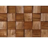 Мозаїка дерев'яна 3D серія "квадрат mini" Сосна