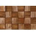 Мозаика деревянная 3D серия «квадрат mini» Сосна