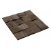 Мозаика деревянная 3D серия «квадрат» Сосна 2