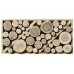 Мозаика деревянная 3D серия «поперечный срез» №2