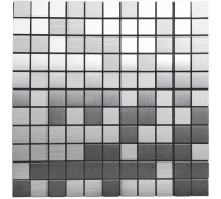 Мозаика алюминиевая 1167 серебро