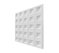 Полиуретановая 3D панель Art 365 квадраты