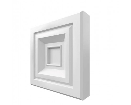 Полиуретановая 3D панель Art 367 квадрат вставка к панели 365