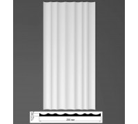 Полиуретановая 3D панель 376 волна