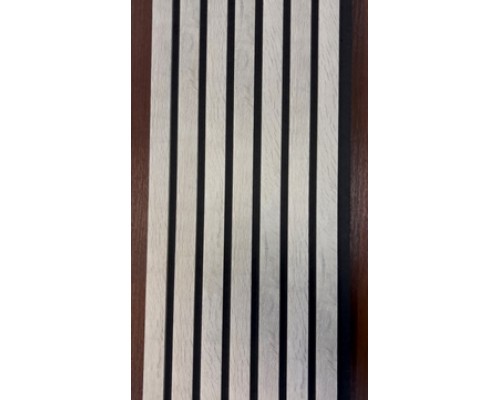Настенная комбинированная акустическая панель FloorDecor light gray oak
