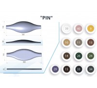 Настінна 3D акустична панель Pin