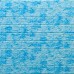 Стінові 3D панелі на самоклейці під цеглу з мармуру №65 блакитний