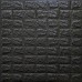 Стінові 3D панелі на самоклейці під цеглу №19/1 чорний