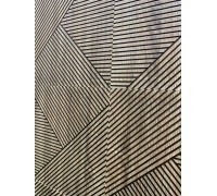Стеновые панели 3D из МДФ в пленке ромб №2 с фрезеровкой
