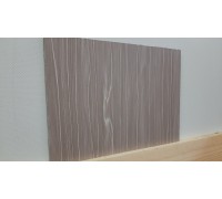 Стеновая декоративная панель 811 зебрано серый