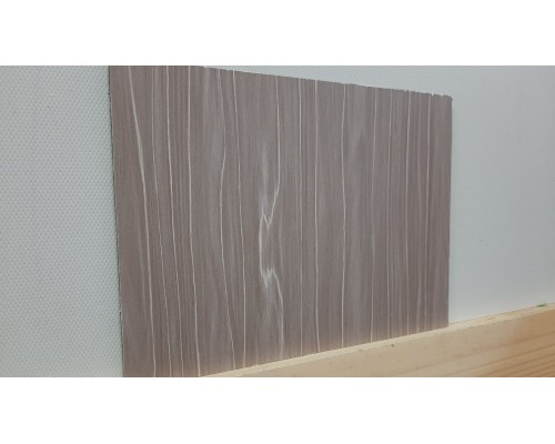 Стеновая декоративная панель 811 зебрано серый