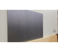 Стеновая декоративная панель 509 монохром темный