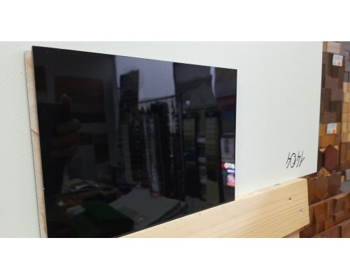 Стеновая декоративная панель LT04 глянец чорный