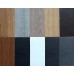 Рейки для формування стінових 3D панелей з ламінованого МДФ у вигляді смуги колір Венге