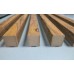 Рейки для формування стінових 3D панелей з ламінованого МДФ у вигляді смуги колір Пекан