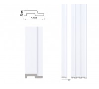 Стартова планка до стінових панелів 3D полімерні Umi серії 118мм під рейки