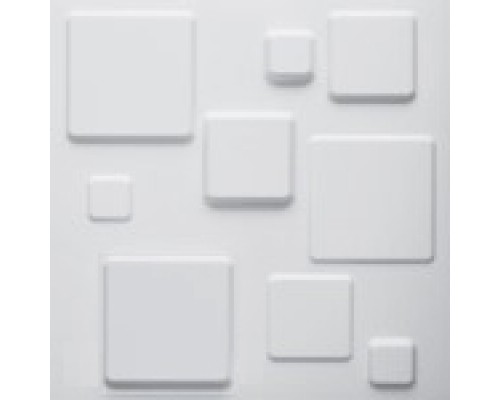 Гіпсова плитка серія 3D Squares