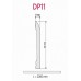Плинтус Damar DP11 80 мм графит