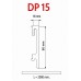 Плинтус Damar DP15 80 мм графит