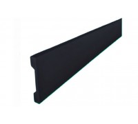 Плинтус Damar DP2 58 мм черный