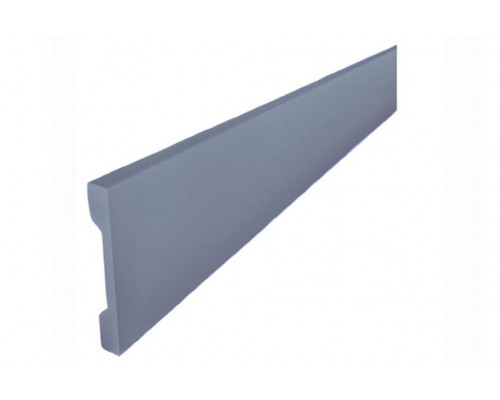 Плинтус Damar DP2 58 мм графит