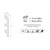 Плинтус Damar DP15 80 мм графит