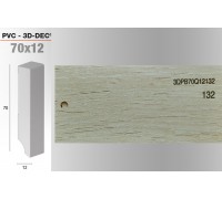 Плінтус De Checchi Luciano до LVT/SPC покриття 3D-DEC 3DPB70Q12132