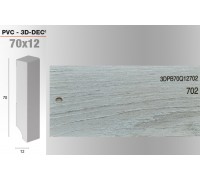 Плинтус De Checchi Luciano к LVT/SPC покрытию 3D-DEC 3DPB70Q12702
