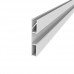 Плінтус алюмінієвий універсальний профіль 60*10мм для LED-підсвічування анодований